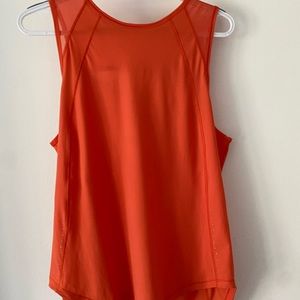 LULULEMON SCULPT TANK IN WARM CORAL